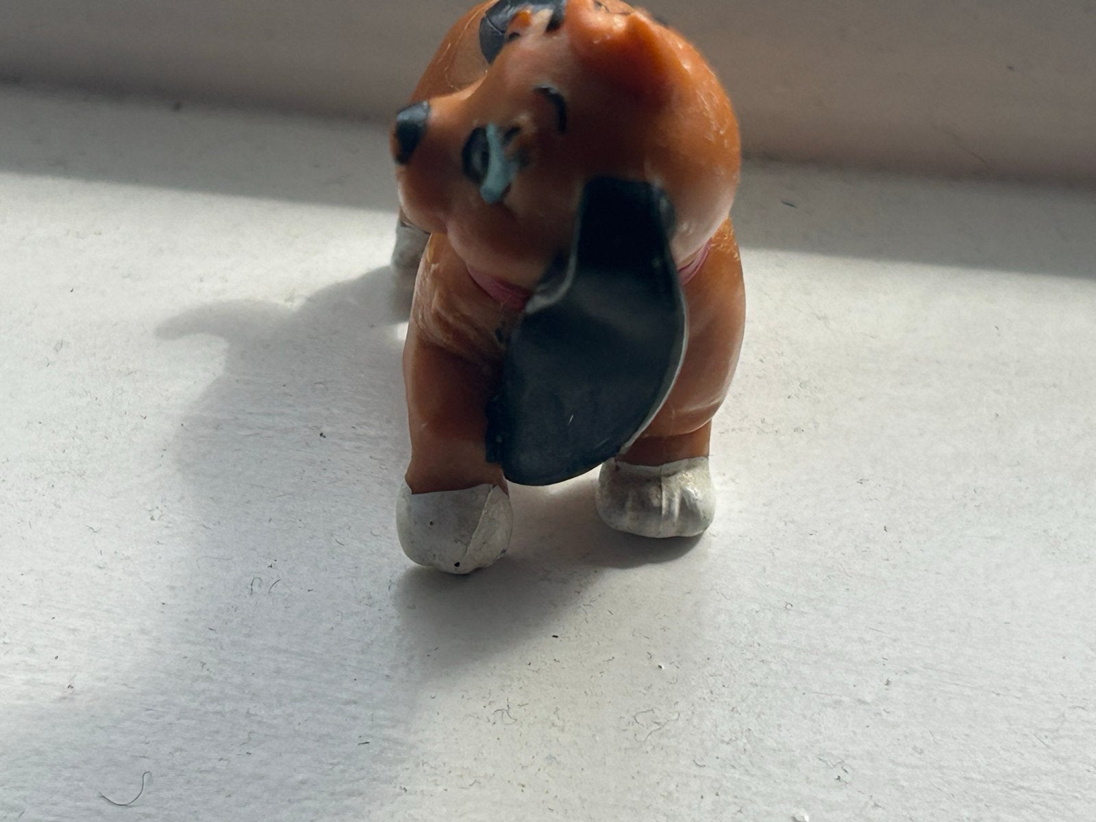 Vintage Foofur hondje PVC figuurtje, Ophalen of Verzenden, Gebruikt