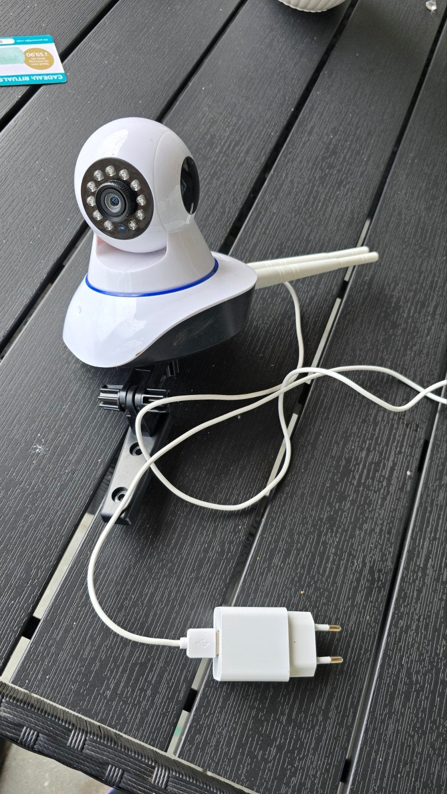 IP Camera - Binnencamera met WiFi nachtzicht, Ophalen of Verzenden, Gebruikt