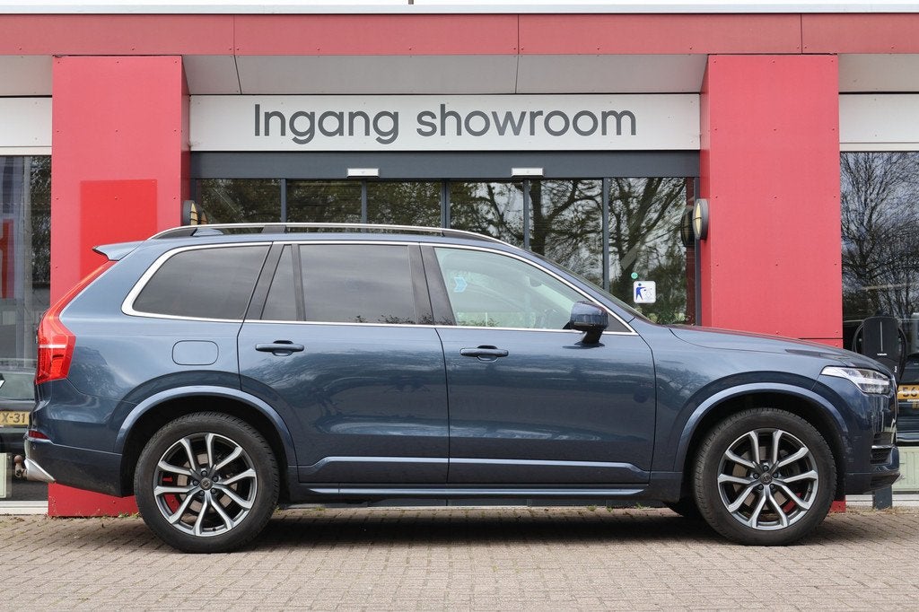 Volvo XC90 2.0 D4 Momentum | Origineel NL | ACC | Leder | Tr, 1969 cc, Blauw, 7 stoelen, Bedrijf