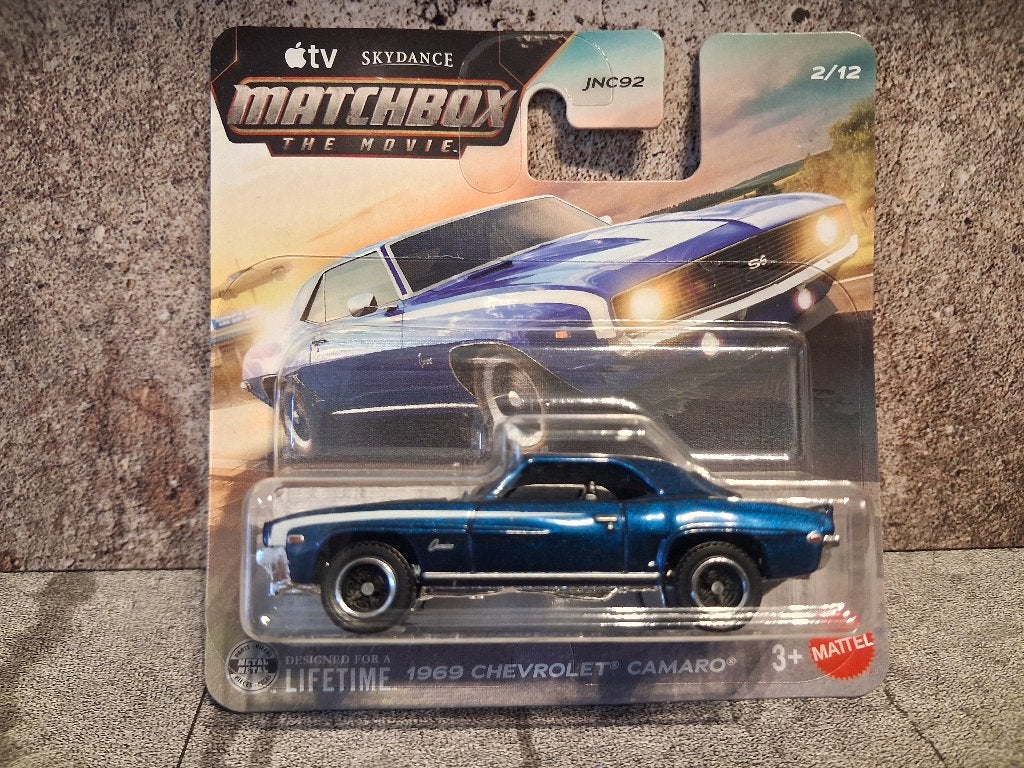 1969 Chevrolet Camaro van Matchbox, Ophalen, Nieuw, Auto