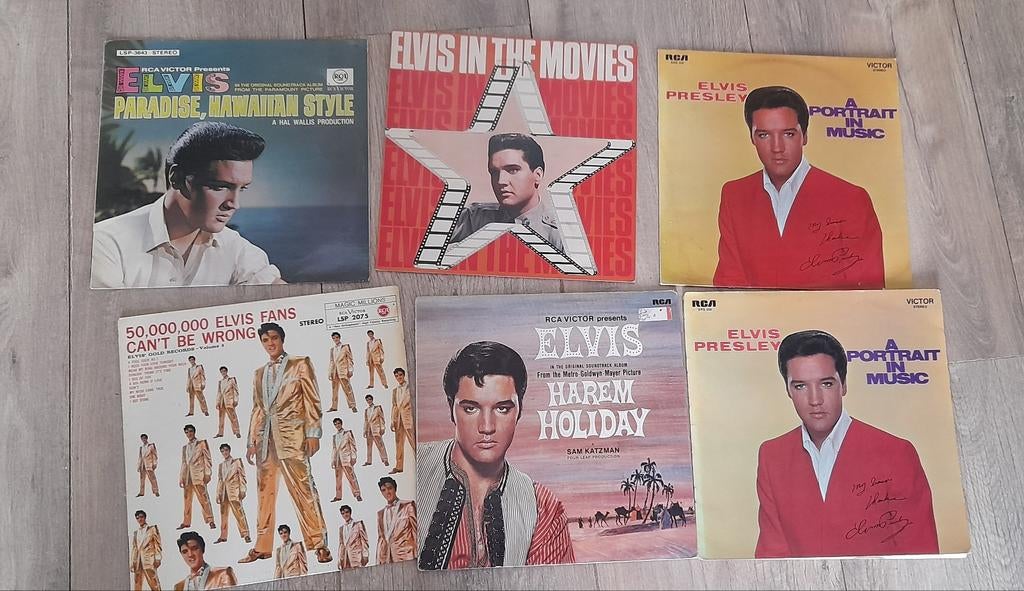 Elvis Presley 26 stuks lp's, Cd's en Dvd's, Vinyl | Hardrock en Metal, Ophalen of Verzenden, Gebruikt