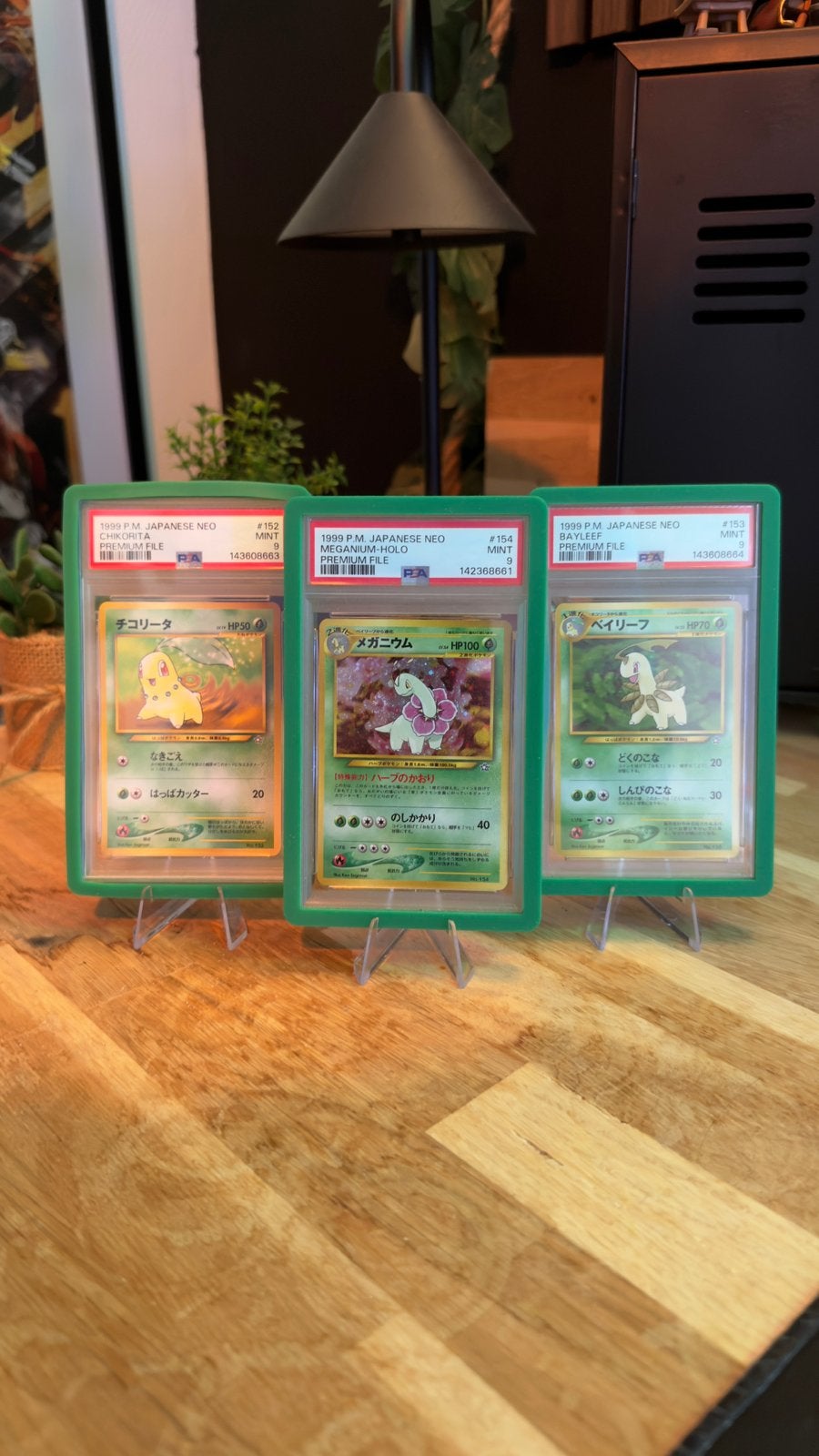Japanse Neo Genesis - Gras PSA 9, Ophalen of Verzenden, Zo goed als nieuw