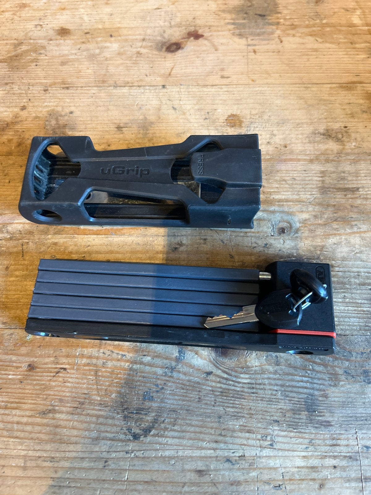 ABUS uGrip Bordo 5700 Vouwslot met Houder, Ophalen, Gebruikt, Vouwslot