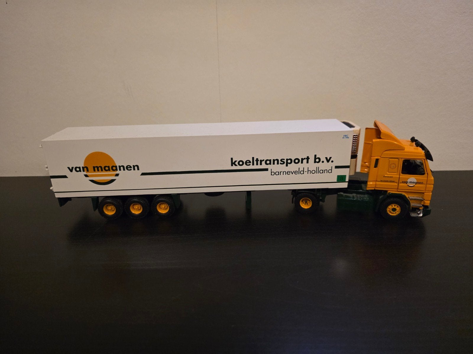 WSI Scania Modelvrachtwagen van Maanen Koeltransport B.V., Ophalen of Verzenden, Zo goed als nieuw, Bus of Vrachtwagen