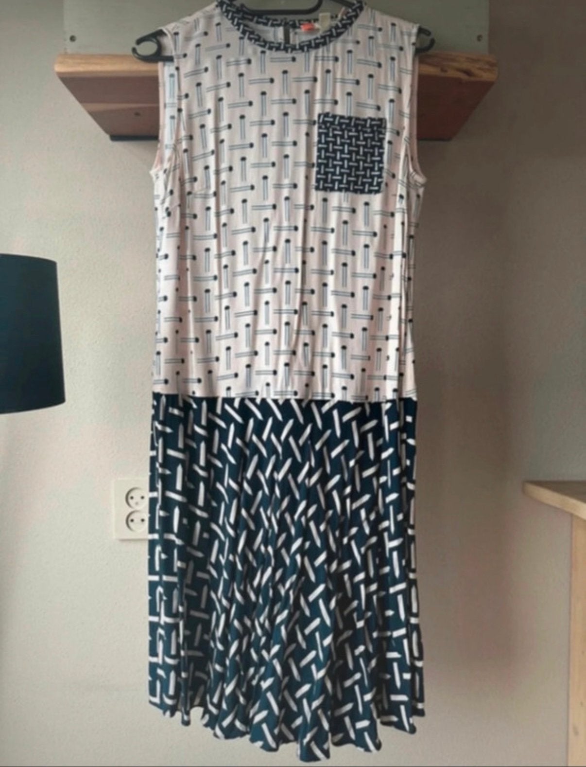 Mooie jurk van Ted Baker in maat S, Verzenden, Zo goed als nieuw, Knielengte, Roze