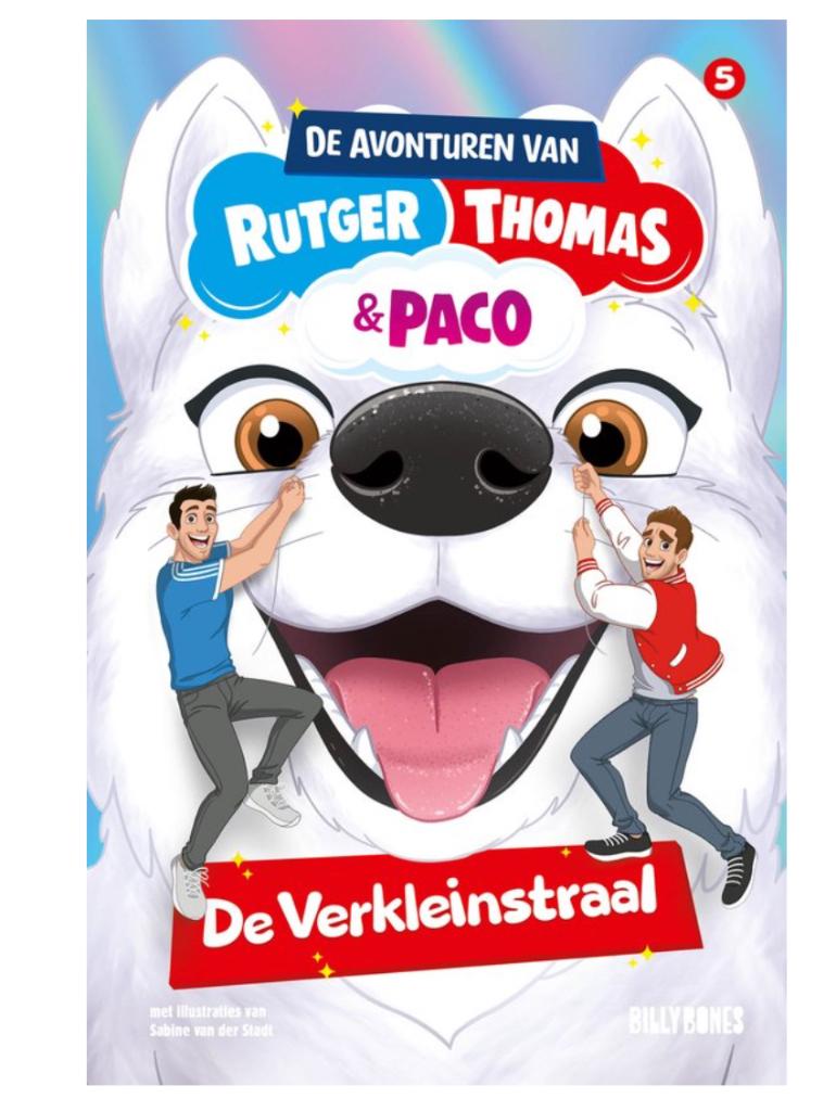 Rutger, Thomas en Paco 5 - De Verkleinstraal NIEUW €9,95, Ophalen of Verzenden, Nieuw, Rutger, Thomas & Paco, Fictie algemeen