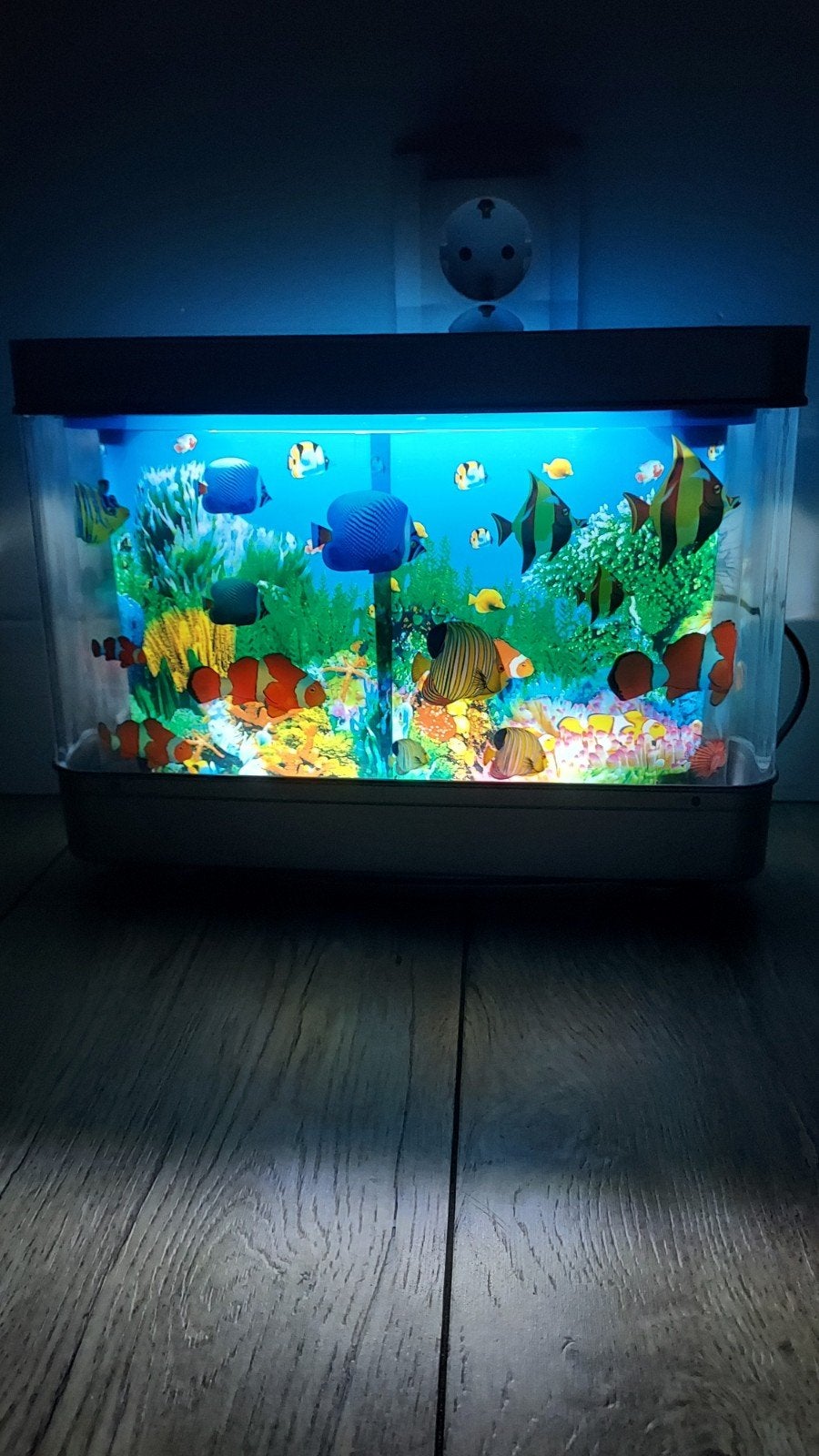 elektrisch vis aquarium vissenkom, Dieren en Toebehoren, Vissen | Aquaria en Toebehoren, Ophalen of Verzenden, Inclusief vissen