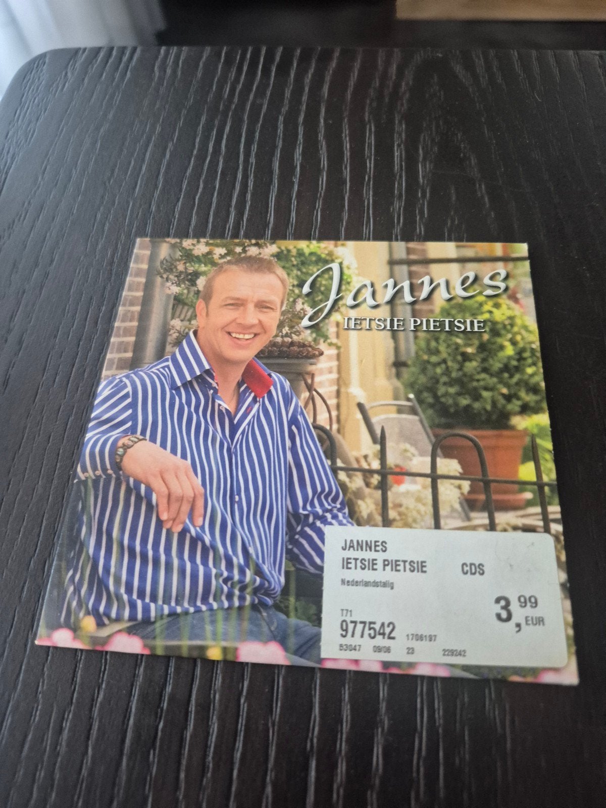 Jannes - Ietsie Pietsie CD Single (Nederlandstalig), Cd's en Dvd's, Ophalen of Verzenden, Gebruikt, Schlager, Single