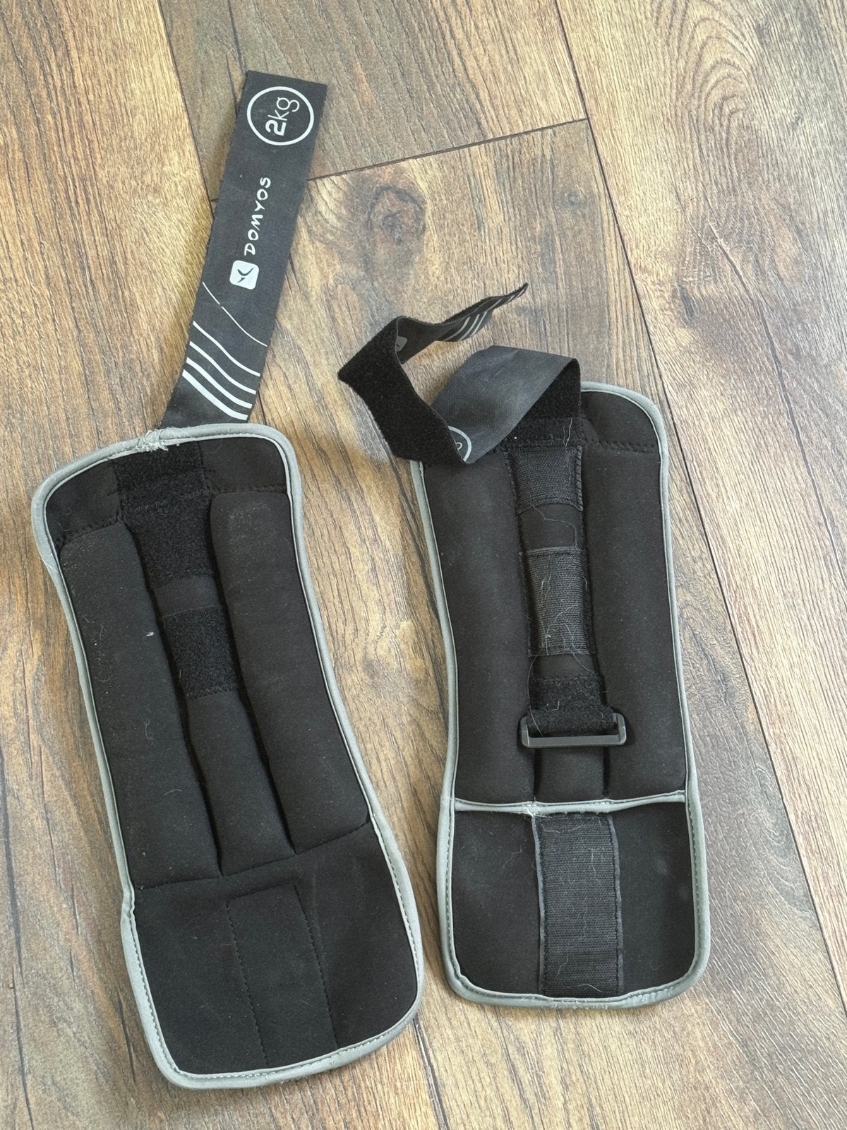Domyos enkel- en polsgewichten 2kg, Ophalen, Gebruikt, Armen, Halterschijven