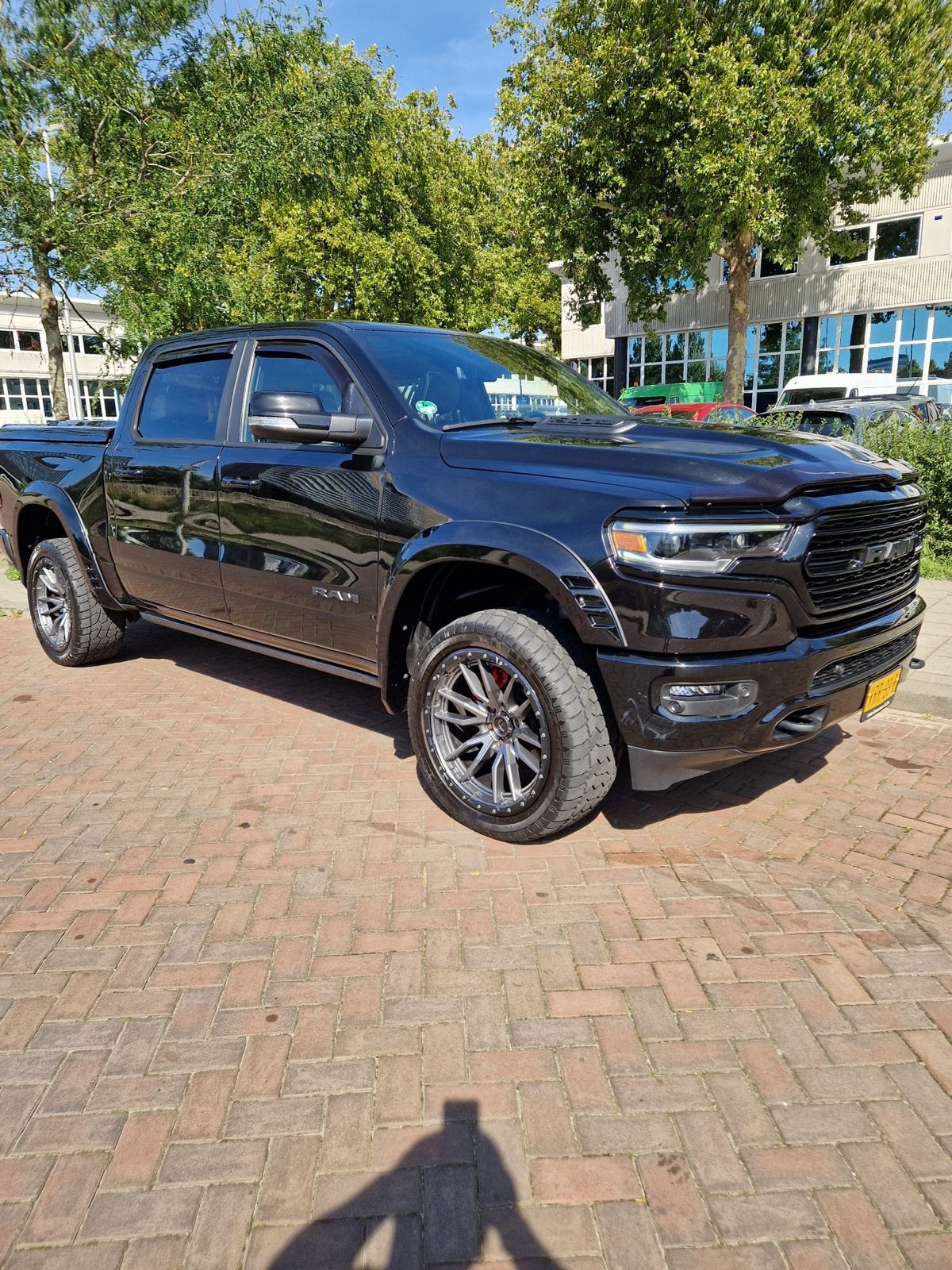 RAM 1500 RAM 1500 Limited 2022 Zwart, Auto's, 3500 kg, 8 cilinders, 5654 cc, 2707 kg