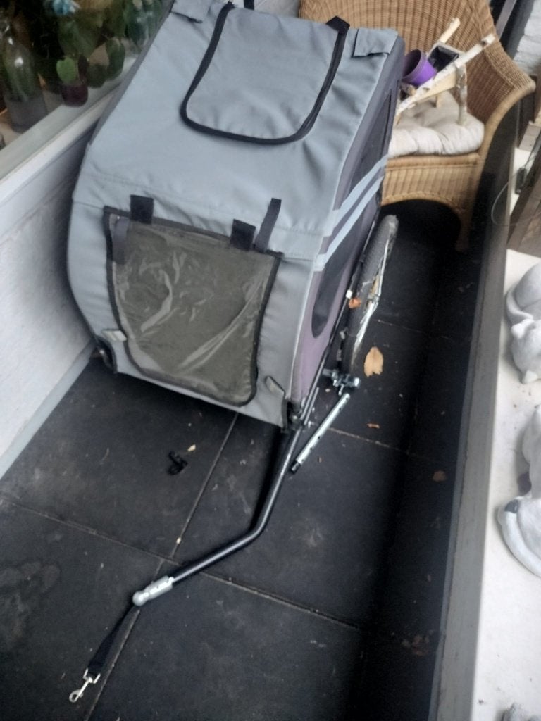 Hondenkar, Dieren en Toebehoren, Ophalen, Gebruikt, Hondenfietskar