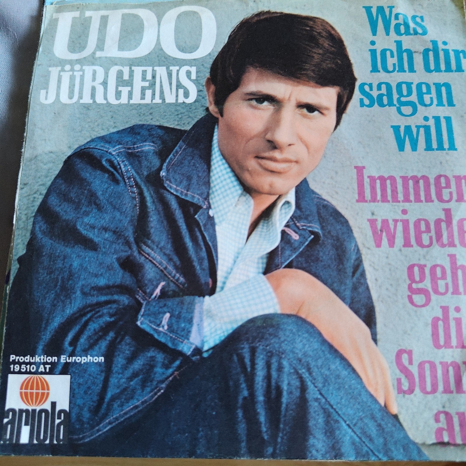 Udo Jürgens - Was ich dir sagen will (Single), Ophalen of Verzenden, Gebruikt, 7 inch