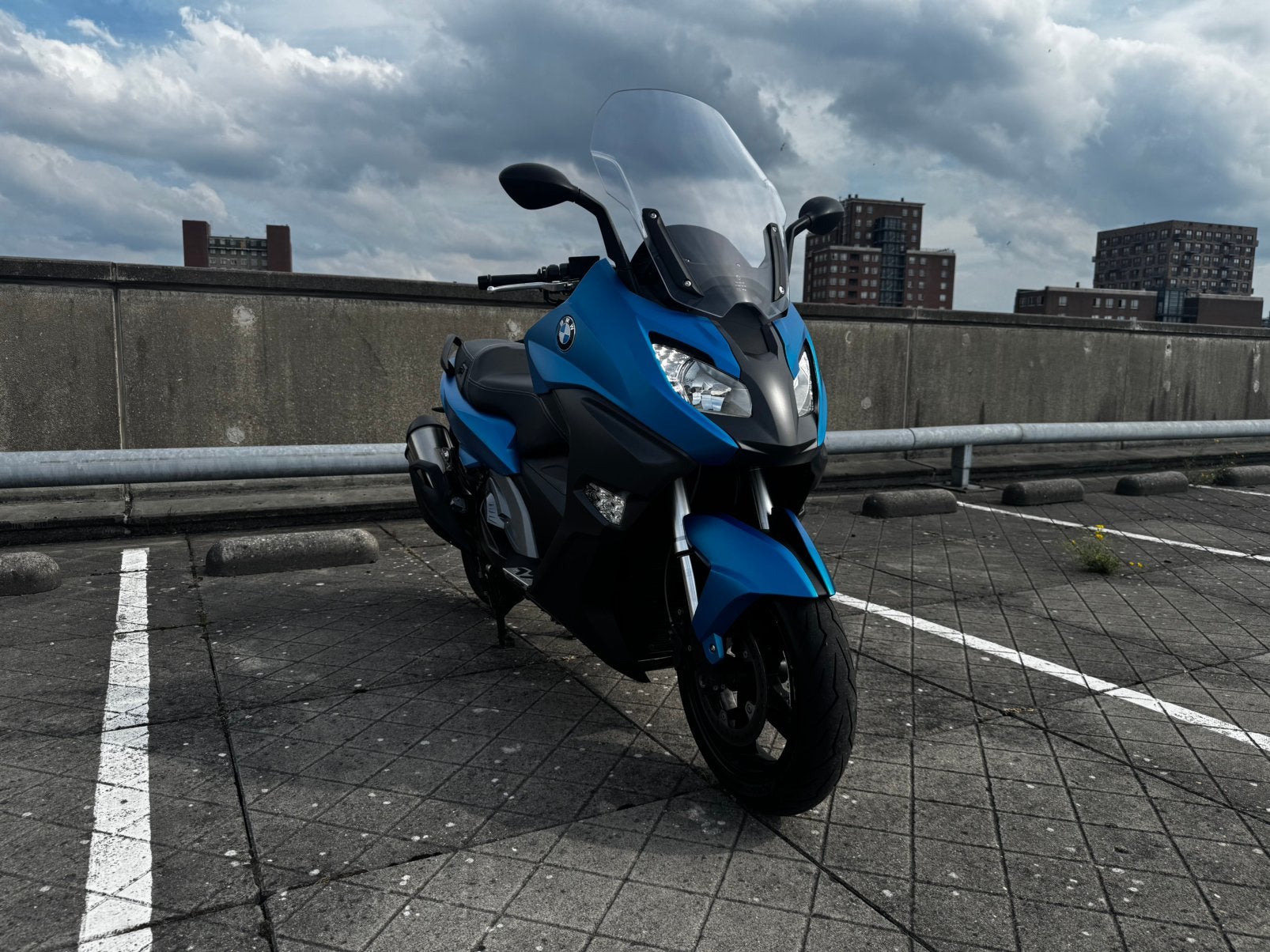 BMW Scooter C 650 Sport Nwe Mallossi Vario Stuur/stoelverwar, Motoren, Occasion, Bedrijf, Meer dan 35 kW, Automaat