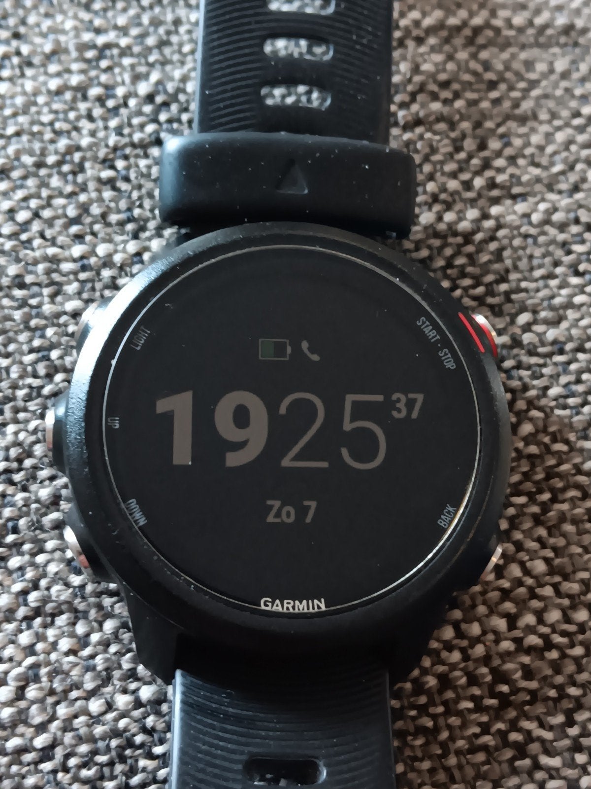 Garmin Forerunner 245 Music, Gebruikt, Zwart, Garmin, Ophalen of Verzenden