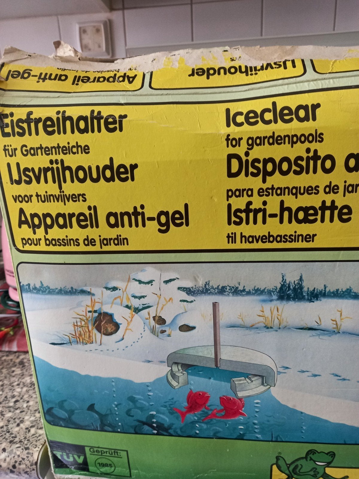 Ijsvrijhouder voor de tuinvijver, Ophalen of Verzenden