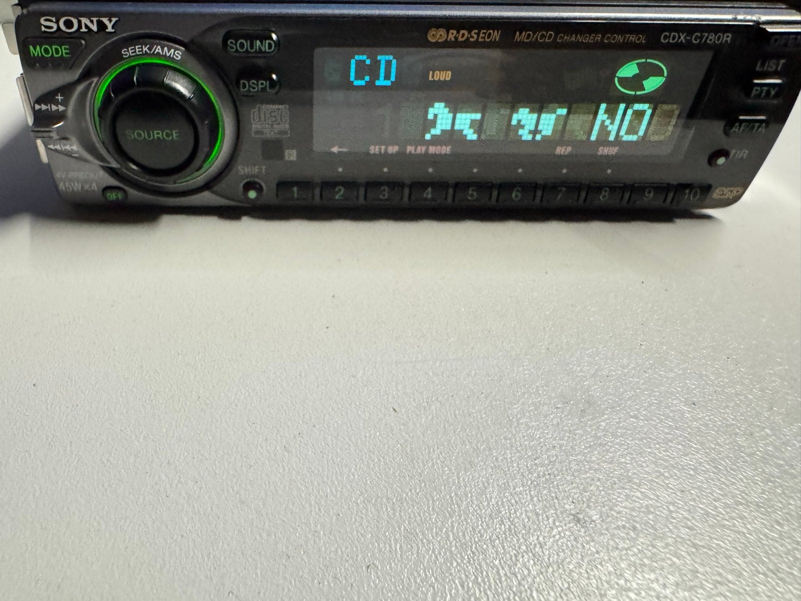Sony CDX-C780R en XR-C810R autoradio's met bedrading, Auto diversen, Autoradio's, Ophalen of Verzenden, Zo goed als nieuw