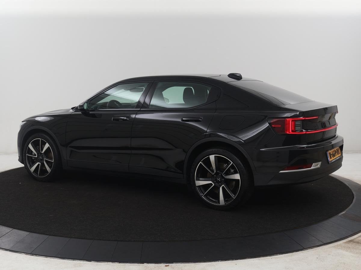 Polestar 2 Long Range Dual Motor 78 kWh h | SOH 92,9% | Pano, Auto's, Polestar 2, Stof, Gebruikt, Zwart