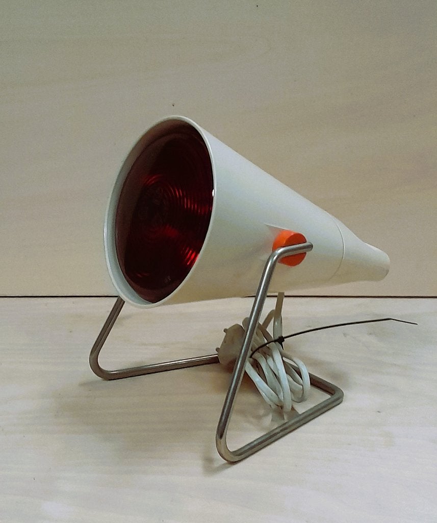 Vintage warmte lamp Phillips, Ophalen of Verzenden, Gebruikt, Kunststof, Minder dan 50 cm