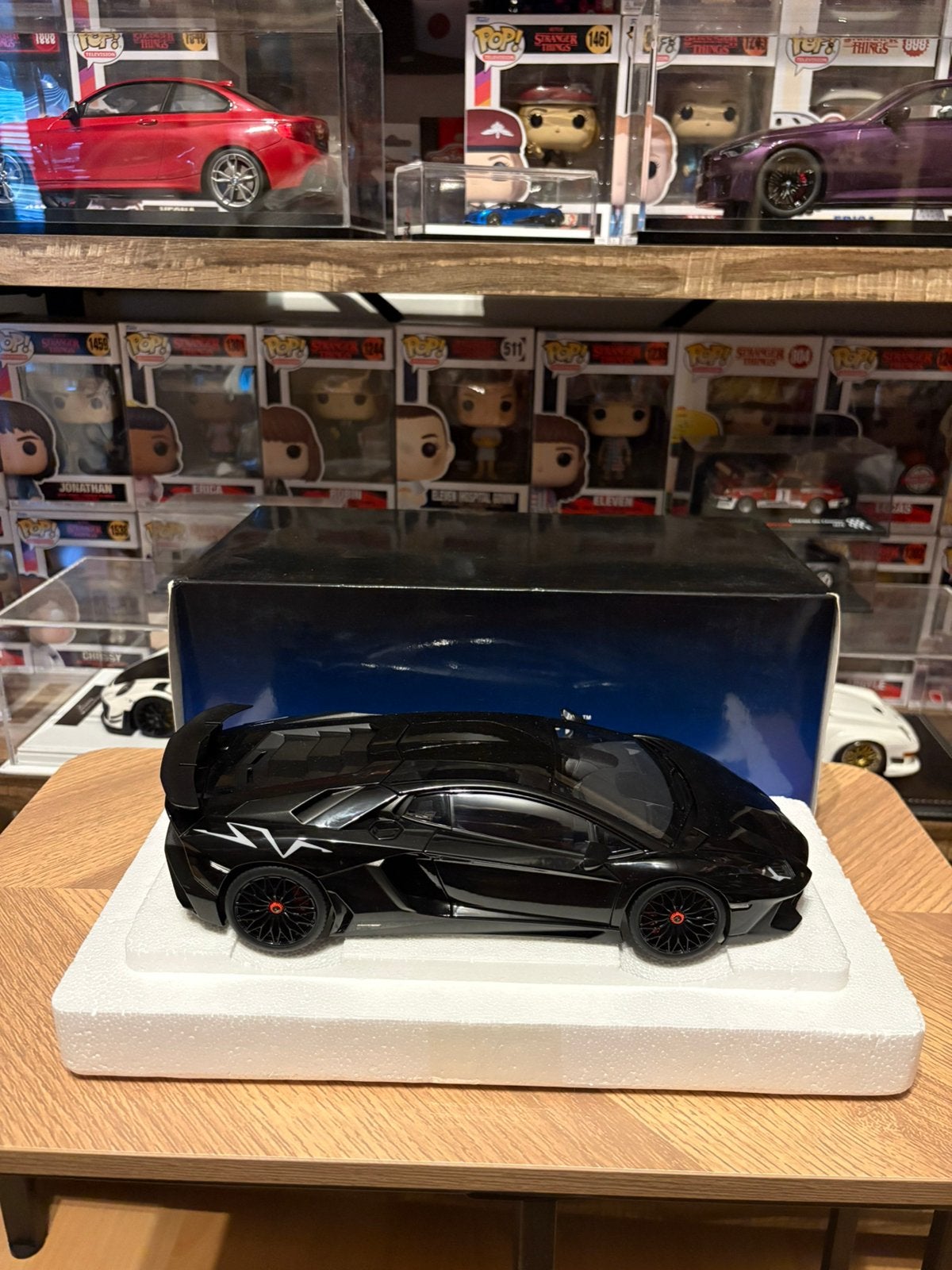 1:18 AutoArt Lamborghini Aventador SV, Hobby en Vrije tijd, Ophalen of Verzenden, Zo goed als nieuw, Autoart