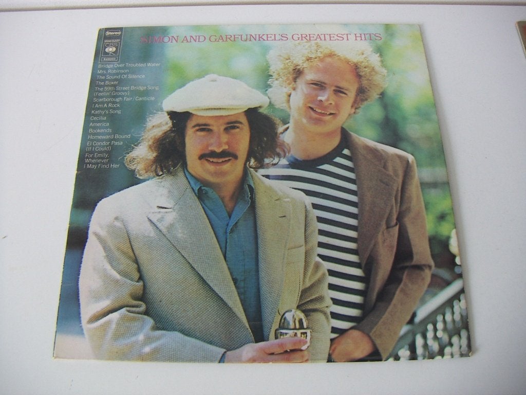 Vinyl LP`s. Simon and Carfunkel, The Hollies, Neil Diamond, LP, Gebruikt, Pop, Inclusief binnenhoes
