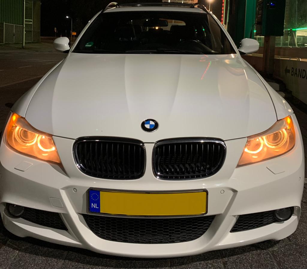 Bmw E90/E91 Facelift/LCI originele Nieren/Grill. Chroom!, Gebruikt, Voor, Ophalen of Verzenden, BMW