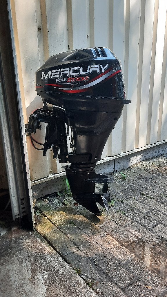MERCURY 15 PK 4 TAKT KORTSTAART AFSTANDBEDIENING, Watersport en Boten, Ophalen, 10 tot 30 pk, Gebruikt, Viertaktmotor