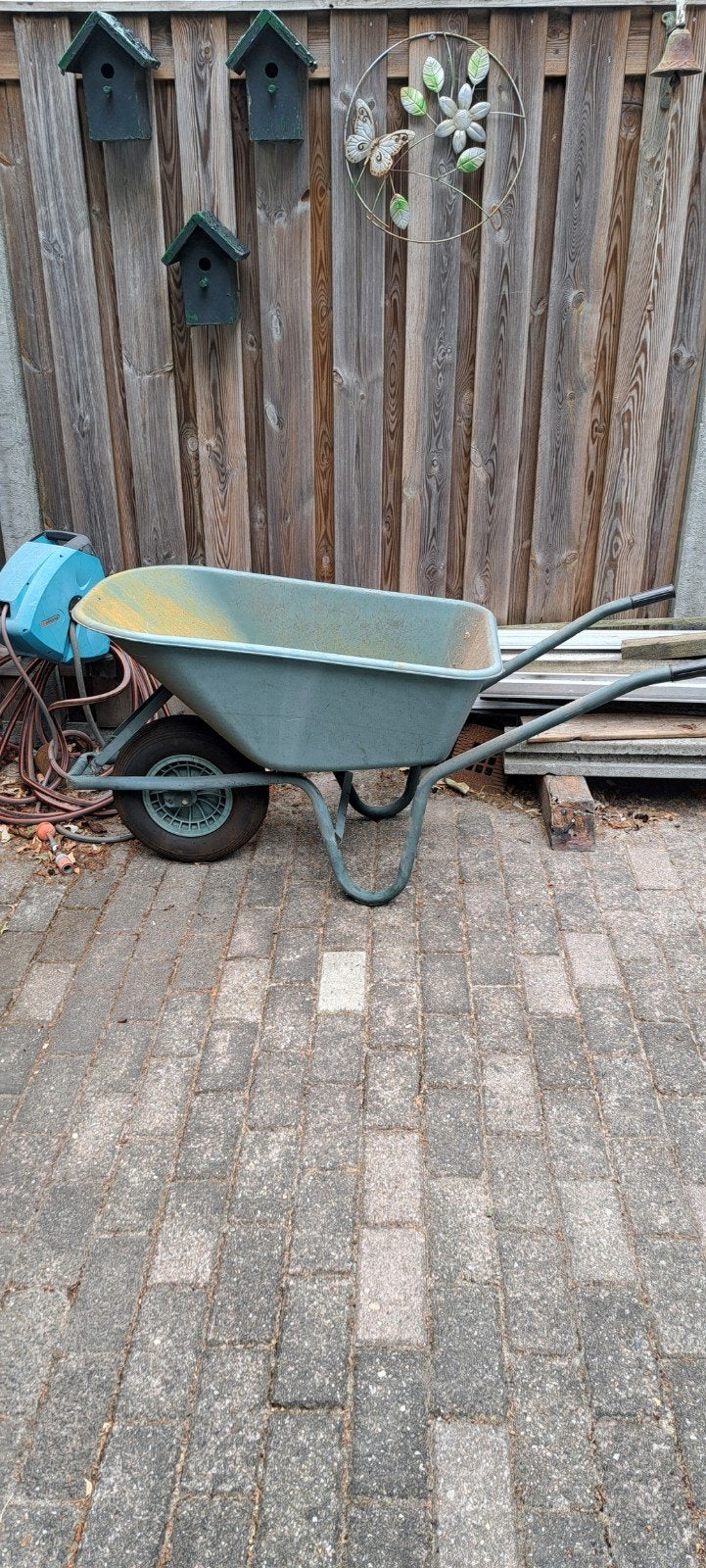 Tekoop kruiwagen zie foto's, Ophalen of Verzenden, Zo goed als nieuw