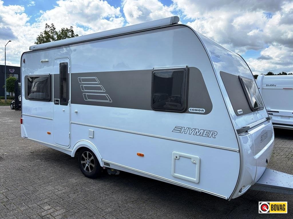 Eriba Sporting Conga 465 met mover en luifel, Caravans en Kamperen, Caravans, Rondzit, Schokbreker, Overige typen, Eriba