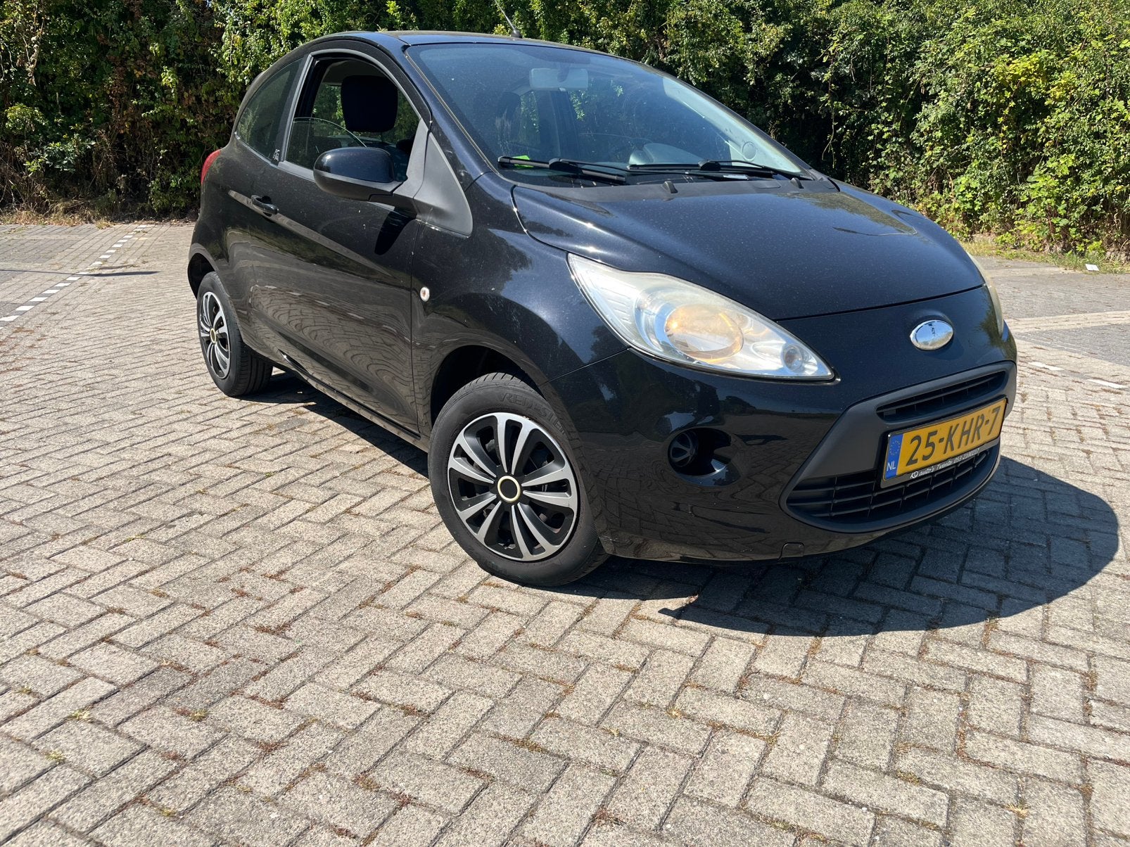 Ford Ka 1.2 51KW 2009 Zwart, Voorwielaandrijving, Stof, 1242 cc, 4 cilinders