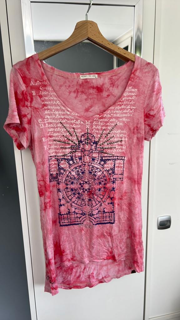 Hartstikke leuke dames top xl, Maat 46/48 (XL) of groter, Ophalen of Verzenden, Zo goed als nieuw, Roze