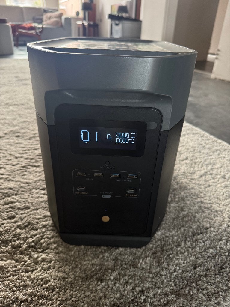 Ecoflow Delta Max 1600 powerstation, Ophalen, Zo goed als nieuw