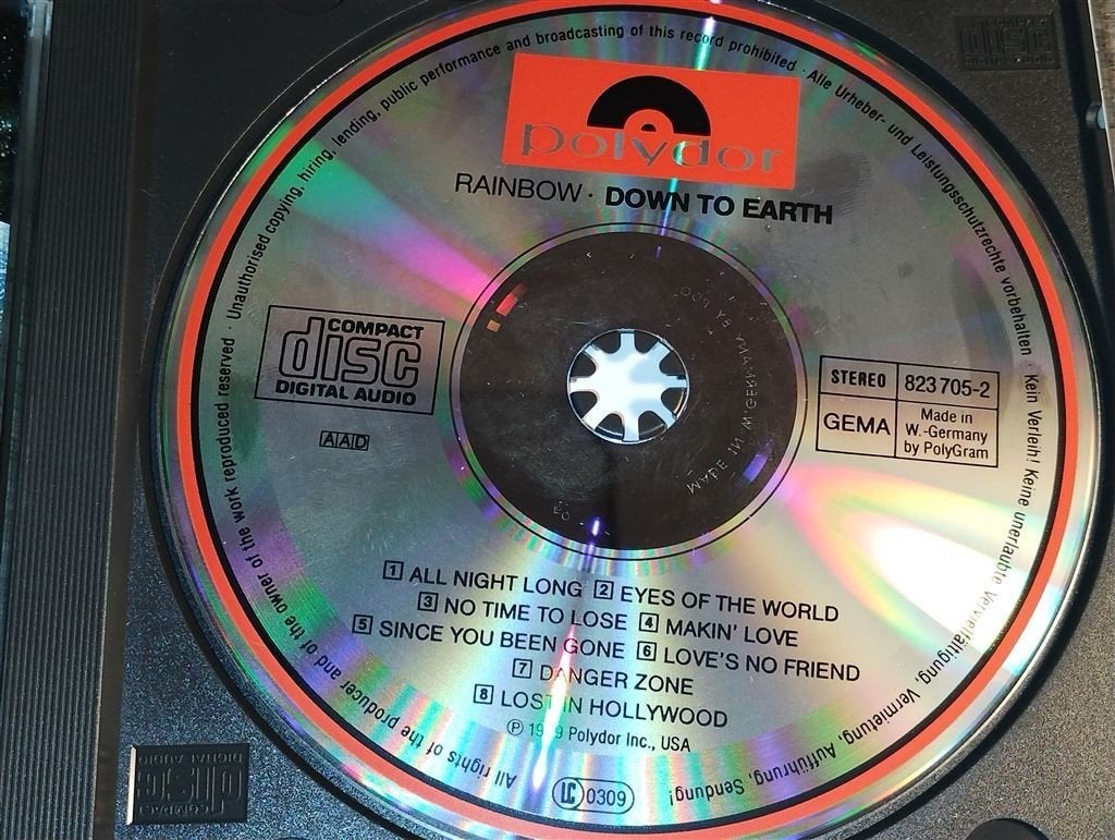 Rainbow ‎- Down To Earth, Ophalen of Verzenden, Zo goed als nieuw