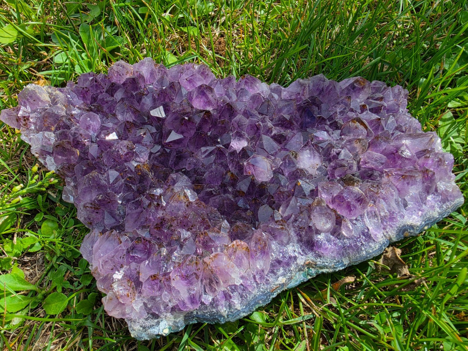 Amethyst cluster (1796 gram), Ophalen of Verzenden, Mineraal