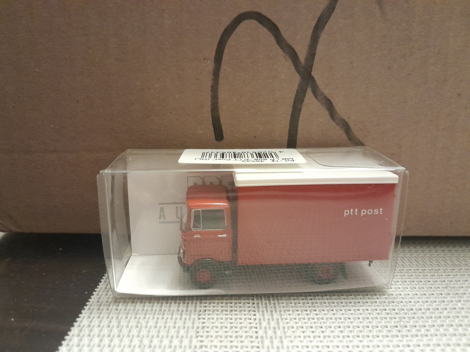 Herpa MB LP 608 "PTT Post" (NL) - Schaal 1:87, Ophalen of Verzenden, Nieuw, Bus of Vrachtwagen, Herpa