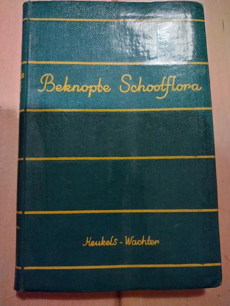 beknopte schoolflora, Heukels & Wachter, Boeken, Natuur, Ophalen of Verzenden, Gelezen, Bloemen, Planten en Bomen