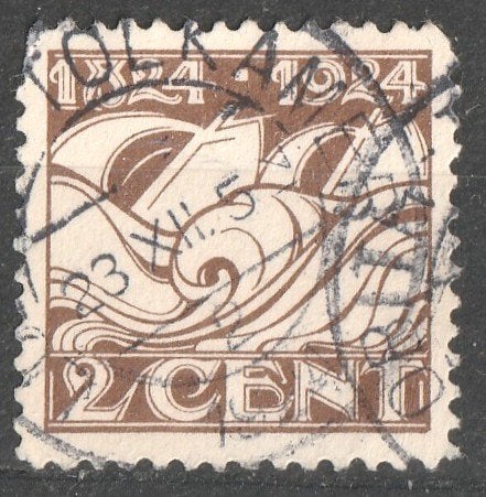 nvph 139 Reddingsmaatschappij 1924, Postzegels en Munten, Ophalen of Verzenden, Na 1940, Gestempeld
