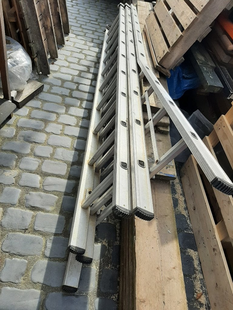 Te koop Dirks reformladder, Doe-het-zelf en Verbouw, Ladders en Trappen, Ophalen, Gebruikt, Ladder, 4 meter of meer