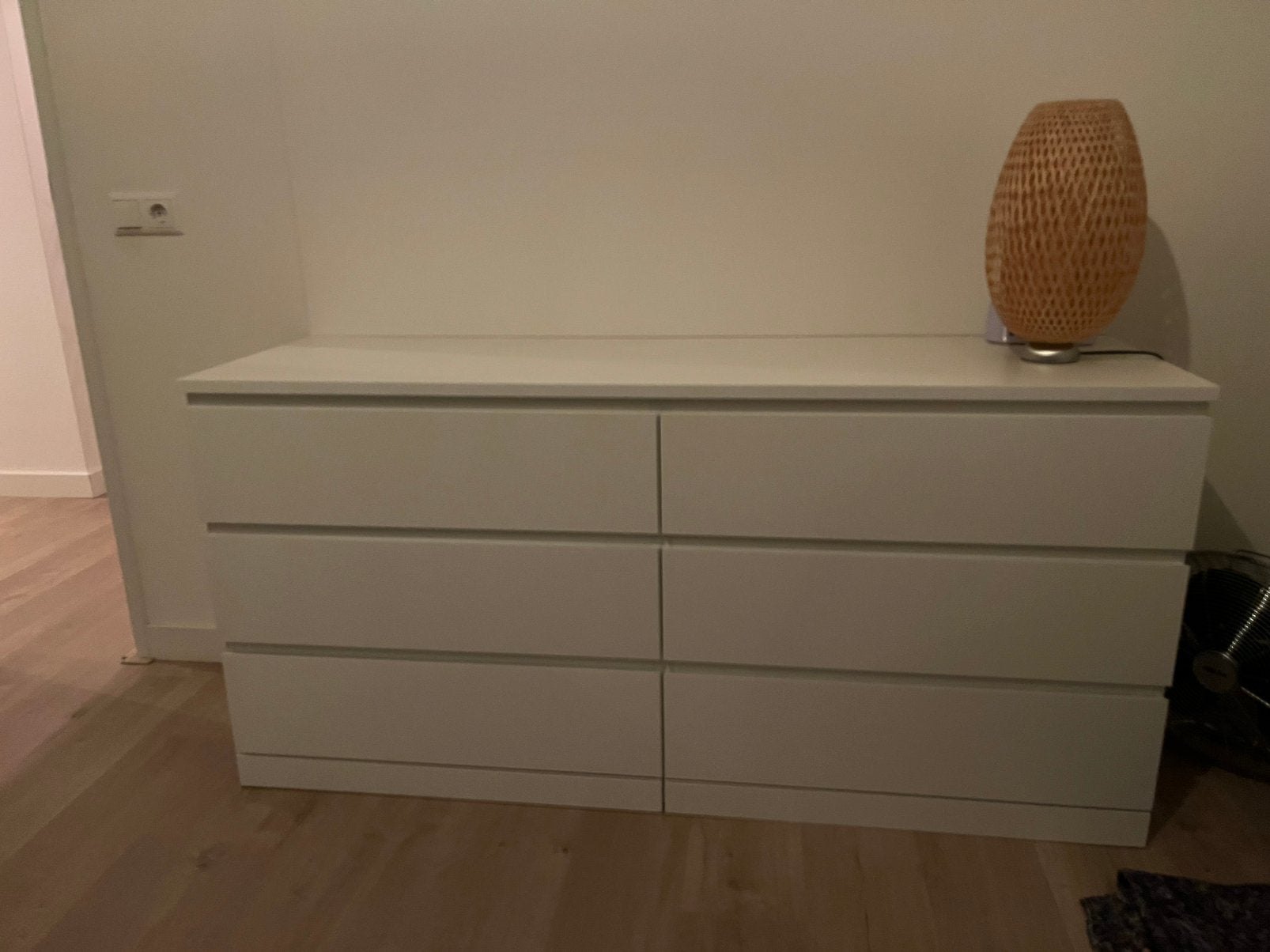 IKEA MALM ladekast wit – 6 lades – slechts 4 maanden oud, Ophalen, 5 laden of meer, Zo goed als nieuw, Minder dan 100 cm
