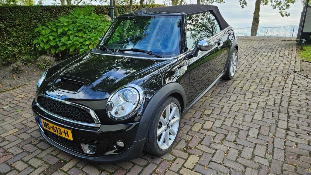 Mini 1.6 Cooper S Roadster 2012 Zwart, Auto's, Mini, 183 pk, Achterwielaandrijving, 4 cilinders, Cabriolet