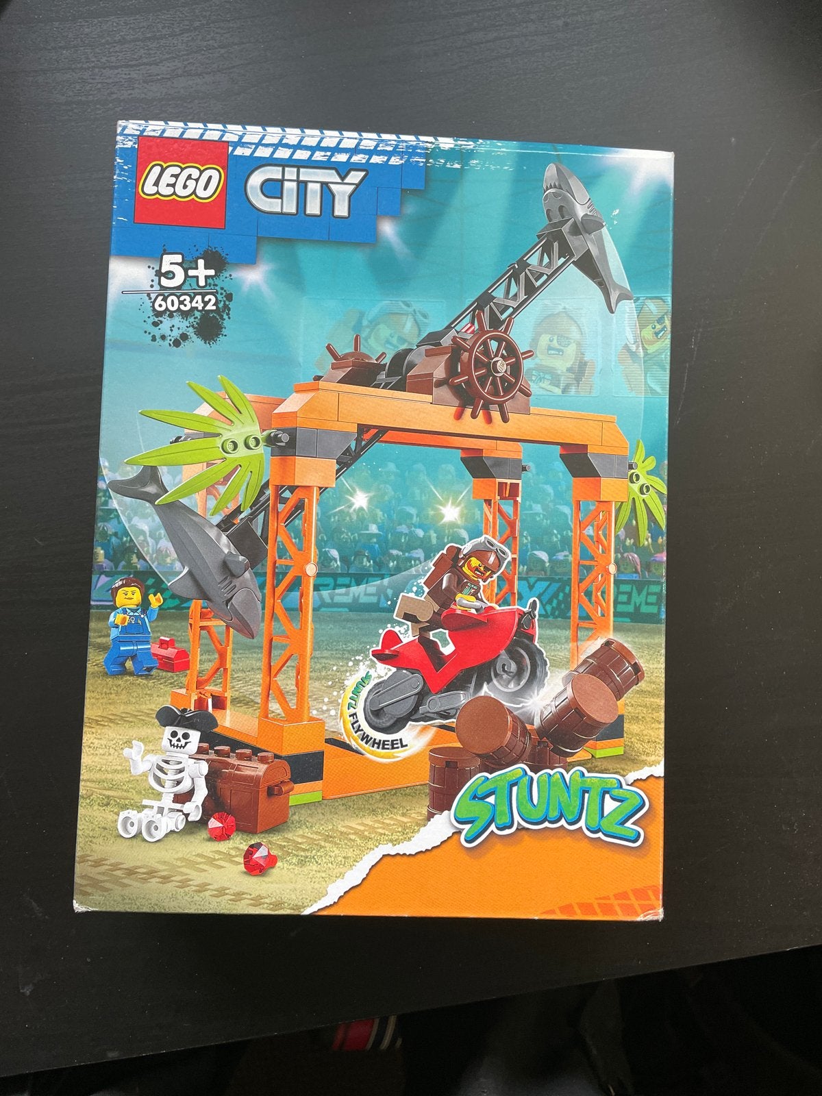 LEGO City Stuntz: Haaienaanval Stuntuitdaging (60342), Ophalen of Verzenden, Nieuw
