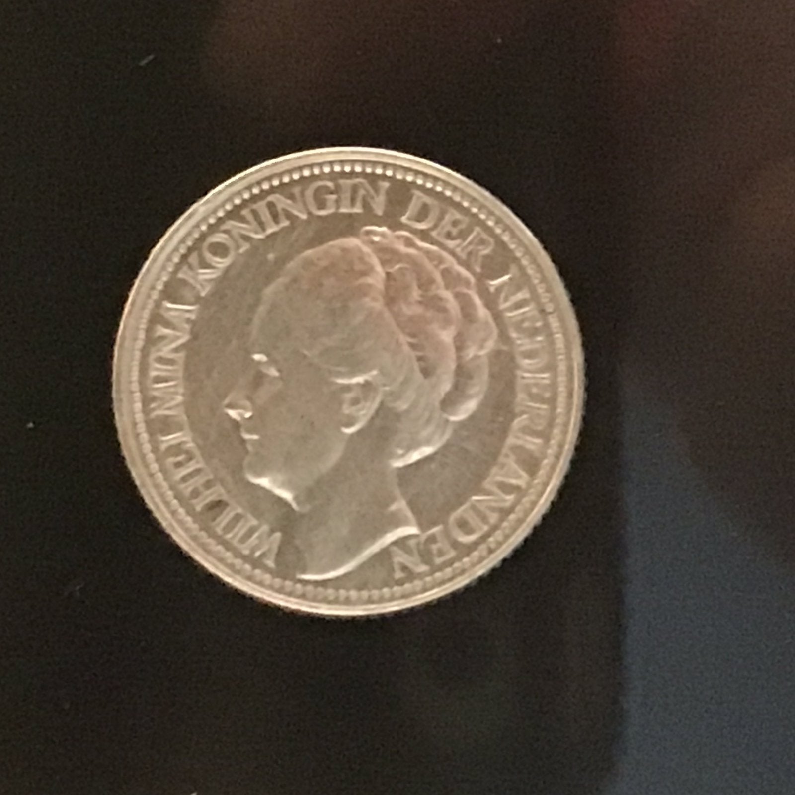 1941 Wilhelmina zilver., Ophalen, Koningin Wilhelmina, 25 cent, Zilver