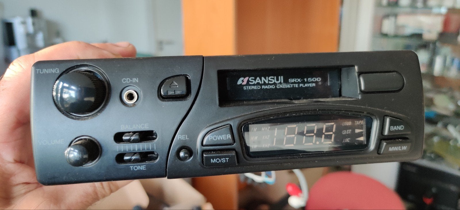 Sansui SRX-1500 Stereo Radio Cassette Speler, Ophalen, Gebruikt