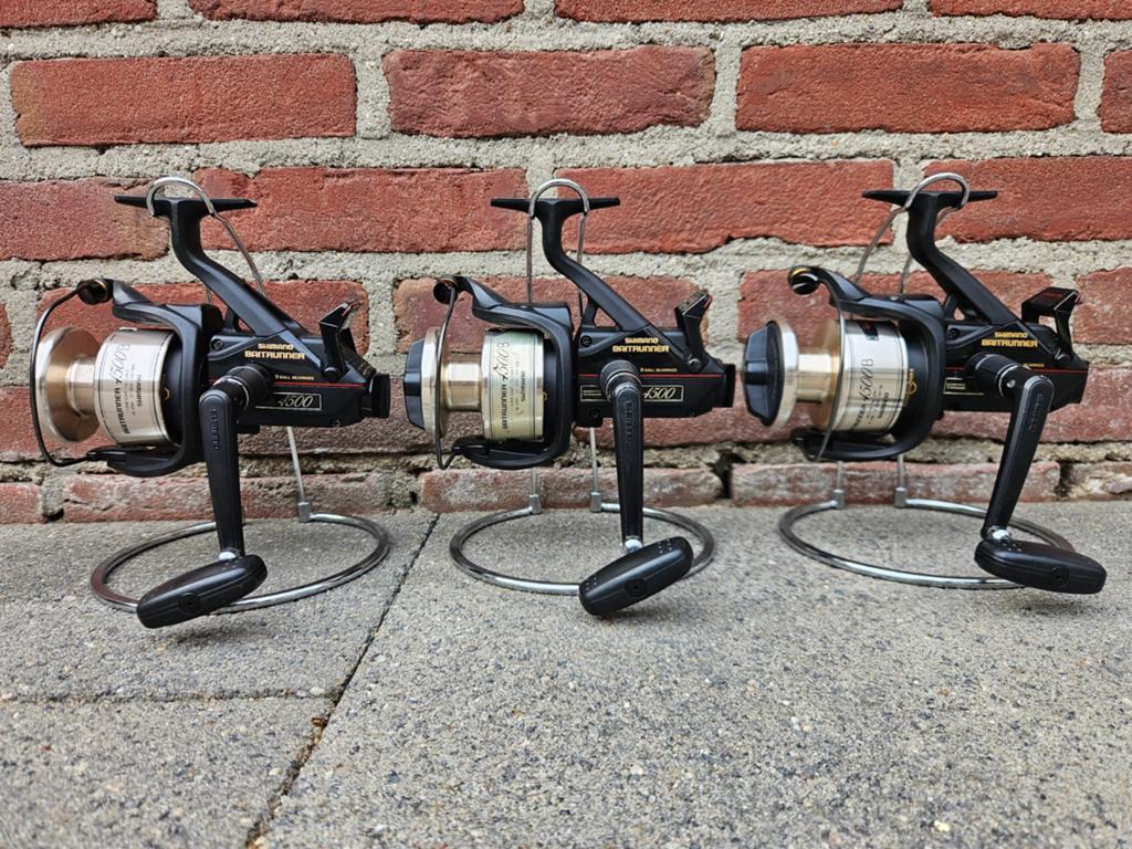 3 Shimano 4500B #2, Watersport en Boten, Ophalen of Verzenden, Zo goed als nieuw