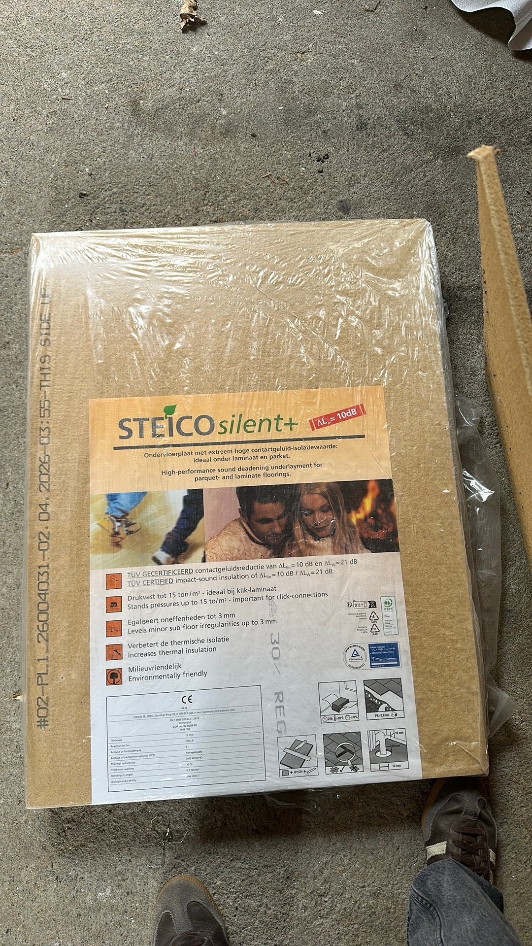 Ondervloer Hornbach STEICO 1, Ophalen, Overige materialen, 30 cm of meer, 50 tot 150 cm