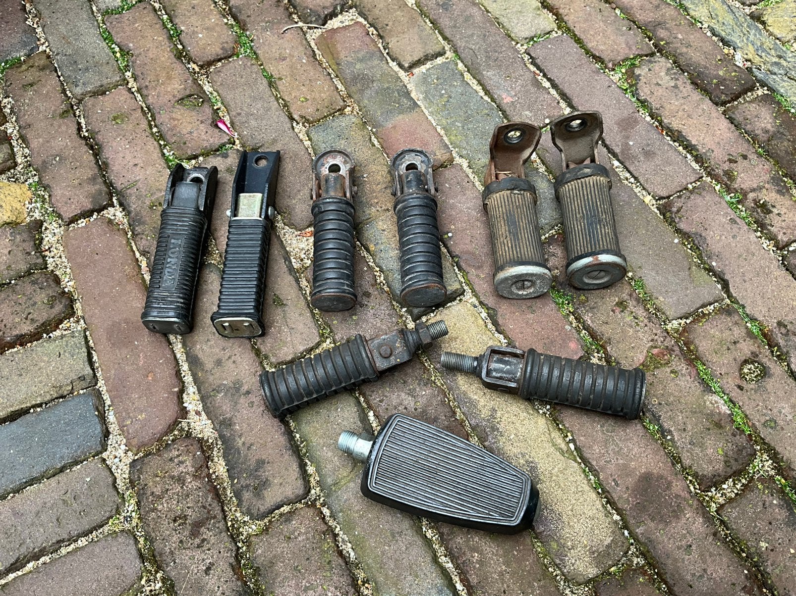 Achterstepjes oldtimer brommer / Motor, Fietsen en Brommers, Brommeronderdelen | Oldtimers, Ophalen of Verzenden, Gebruikt, Frame