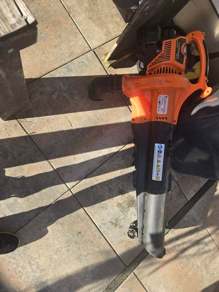 Timbertech Bladblazer - Krachtige Benzine Bladzuiger, Ophalen, Benzine, Gebruikt, Met zuigfunctie