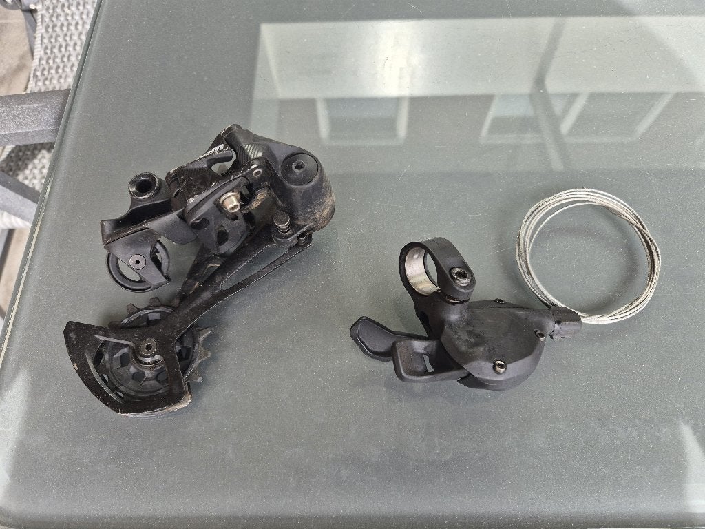 SRAM SX Derailleur, Fietsen en Brommers, Fietsonderdelen, Gebruikt, Ophalen of Verzenden, SRAM, Derailleur of Ketting
