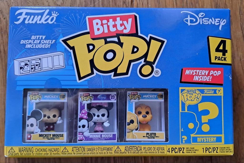 Funko bitty pop Disney Mickey Mouse, Verzamelen, Poppetjes en Figuurtjes, Ophalen of Verzenden, Zo goed als nieuw