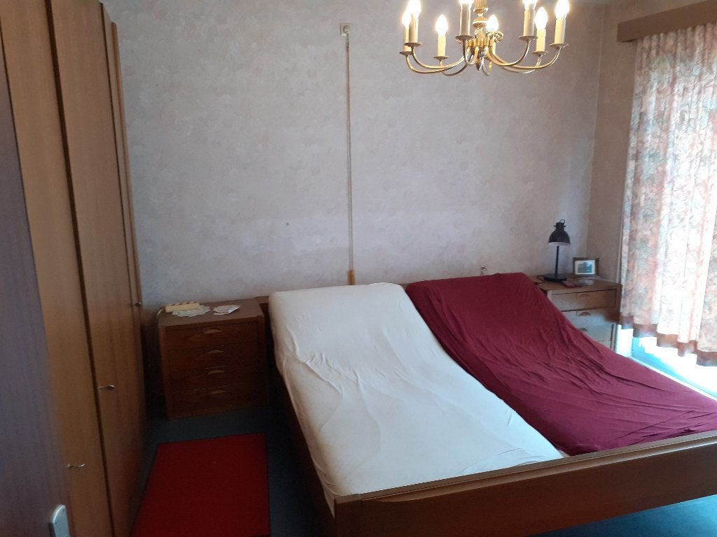 complete slaapkamer met twee Auping beddenbodem, Ophalen, Gebruikt, Tweepersoons