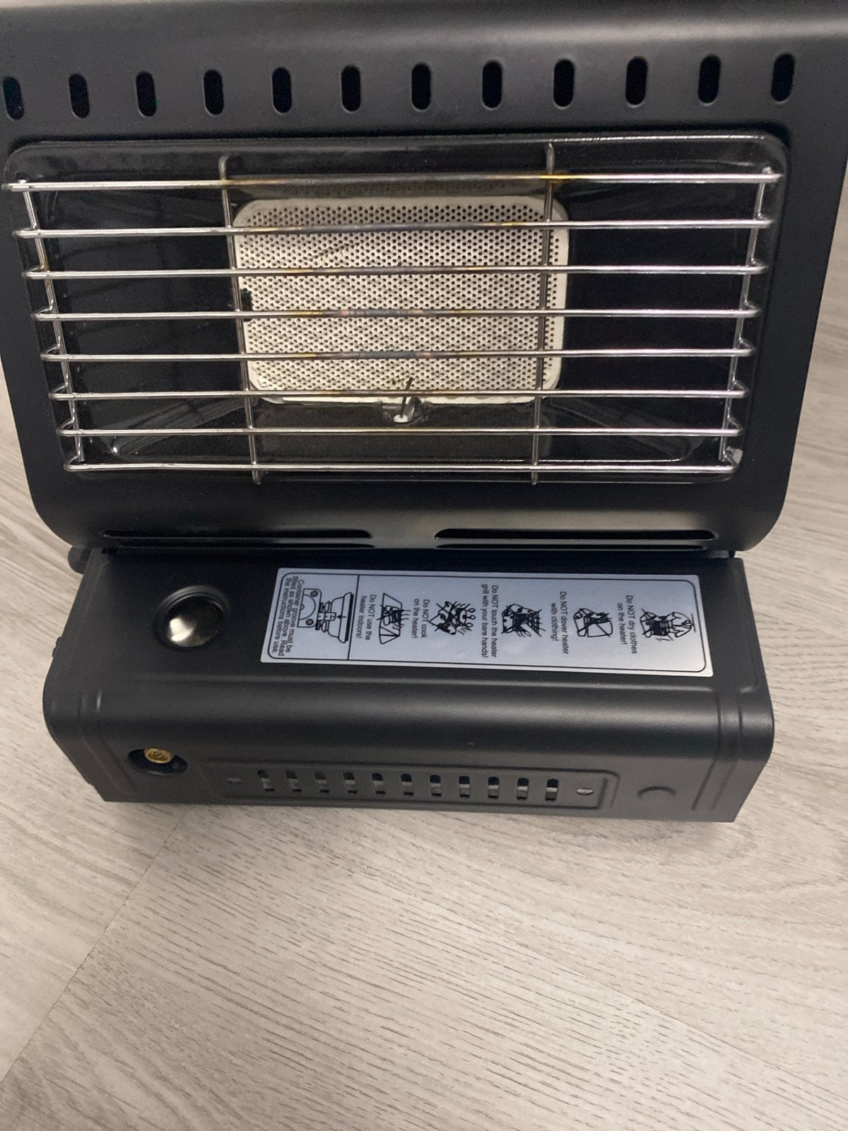 Compacte gaskachel - Draagbaar en efficiënt, Huis en Inrichting, Kachels, Gebruikt, Vrijstaand, Gaskachel, Gas, Ophalen of Verzenden